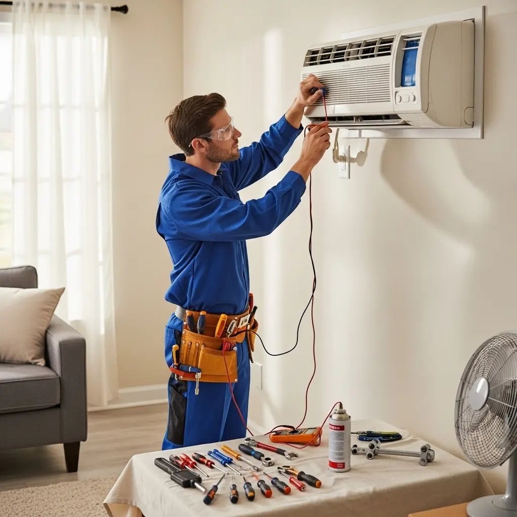 Güzelbahçe Samsung Samsung klima gaz dolumu ve bakım – Enerji verimliliği artırıldı. - Teknik servis örneği